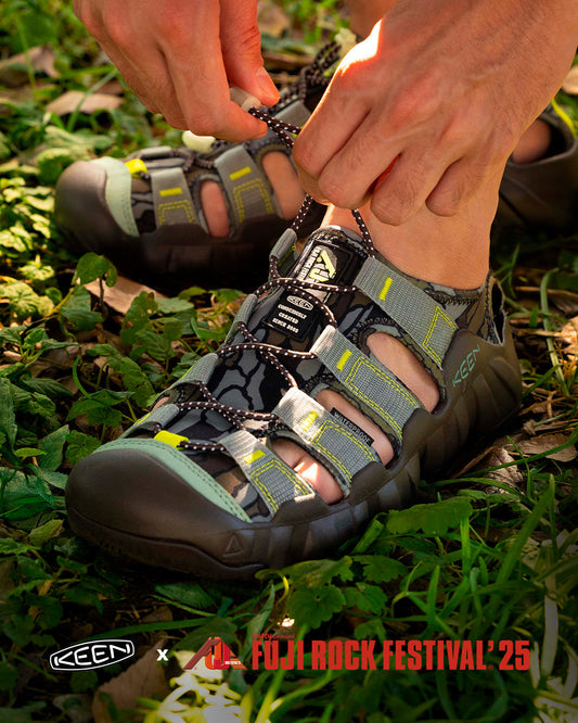 The 6th collaboration between FUJI ROCK FESTIVAL and KEEN