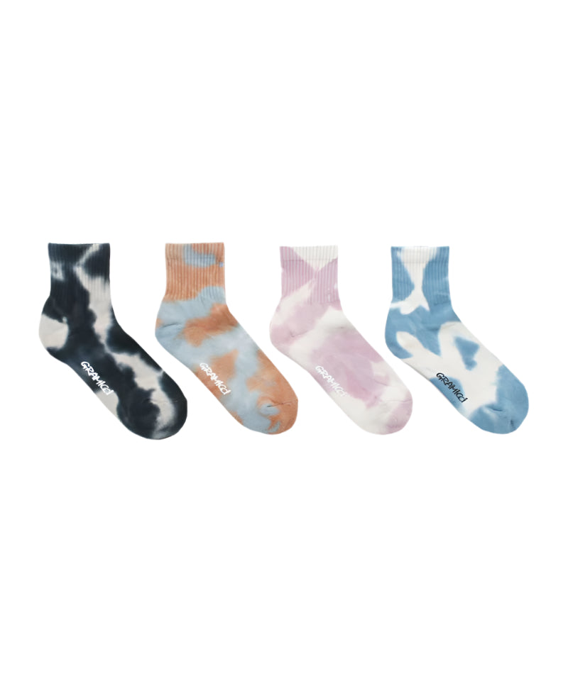 GRAMICCI TIE DYE SHORT SOCKS