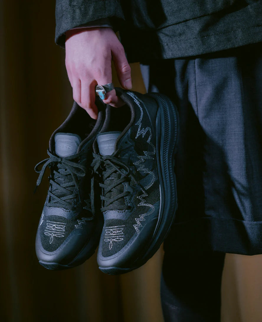 KEEN MEN'S WK 500 - BLACK/BLACK x ENGINEERED GARMENTS
