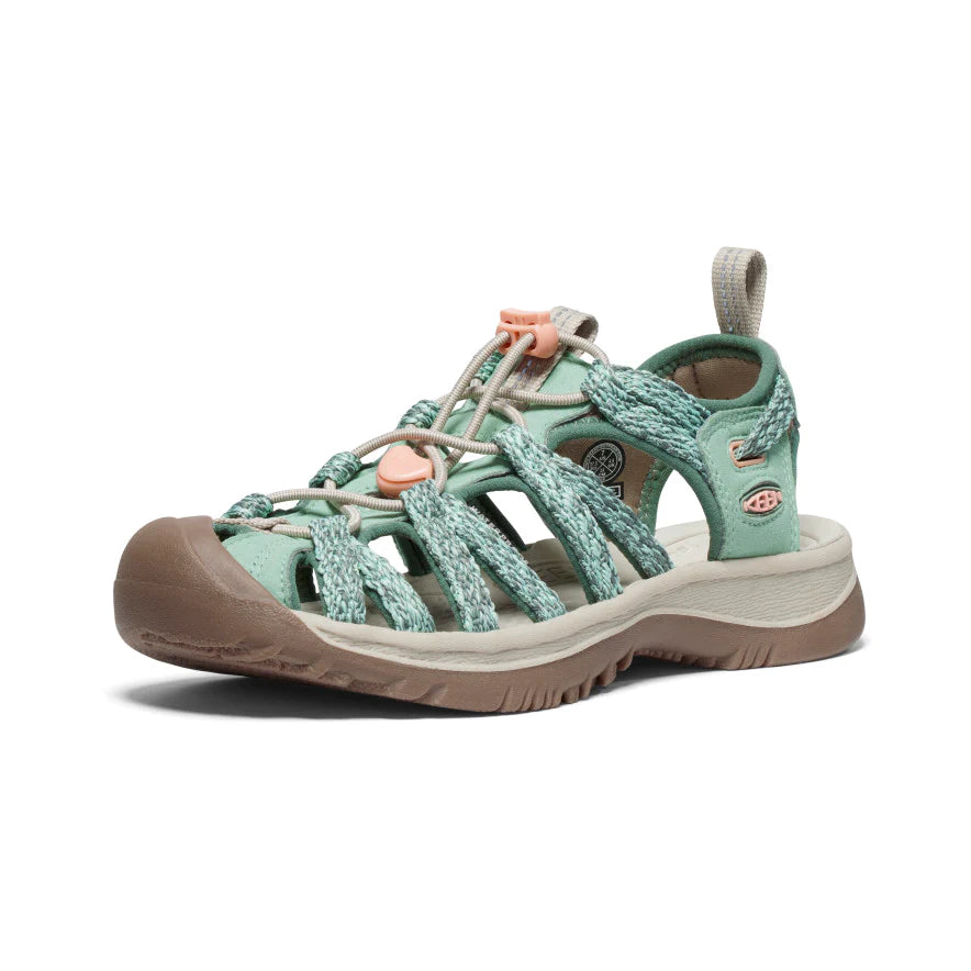 KEEN WOMEN'S WHISPER - GRANITE GREEN/PEACH PARFAIT