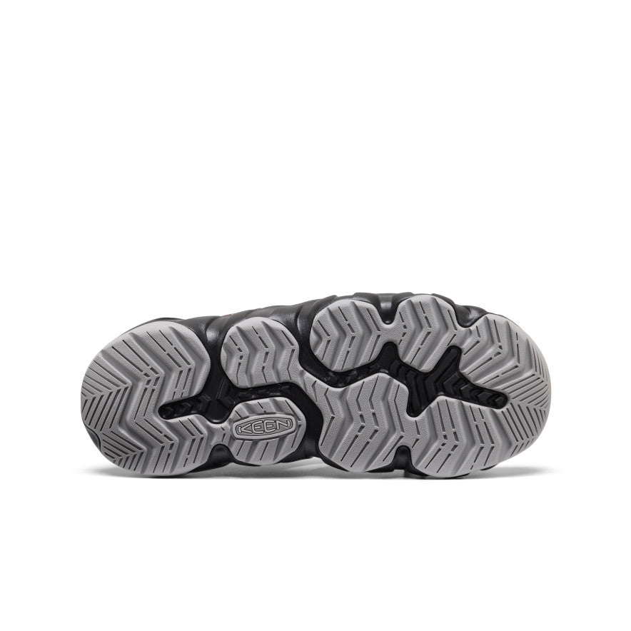 KEEN MEN'S HYPERPORT H2 SANDAL - STEEL GREY/BURNT BRICK