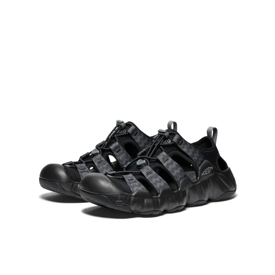 KEEN WOMEN'S HYPERPORT H2 SANDAL - BLACK/STEEL GREY