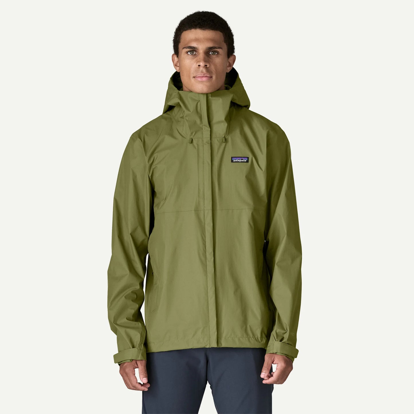 PATAGONIA M'S TORRENTSHELL 3L RAIN JKT - CAPER GREEN