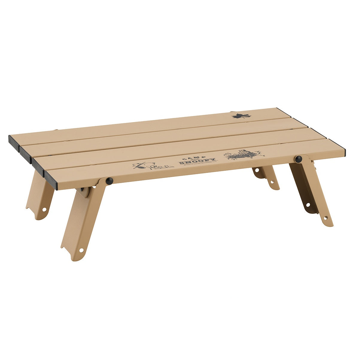 LOGOS x SNOOPY (BEAGLE SCOUTS 50YEARS) ROLL-TOP SMALL TABLE