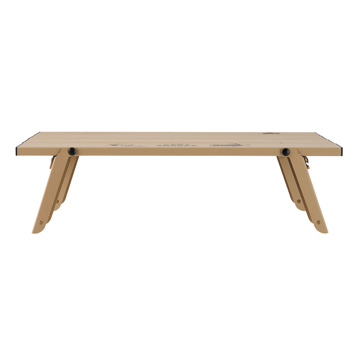 LOGOS x SNOOPY (BEAGLE SCOUTS 50YEARS) ROLL-TOP SMALL TABLE