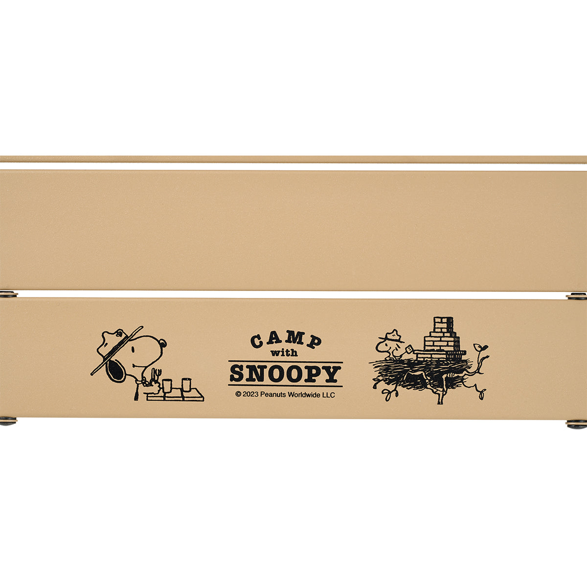 LOGOS x SNOOPY (BEAGLE SCOUTS 50YEARS) ROLL-TOP SMALL TABLE