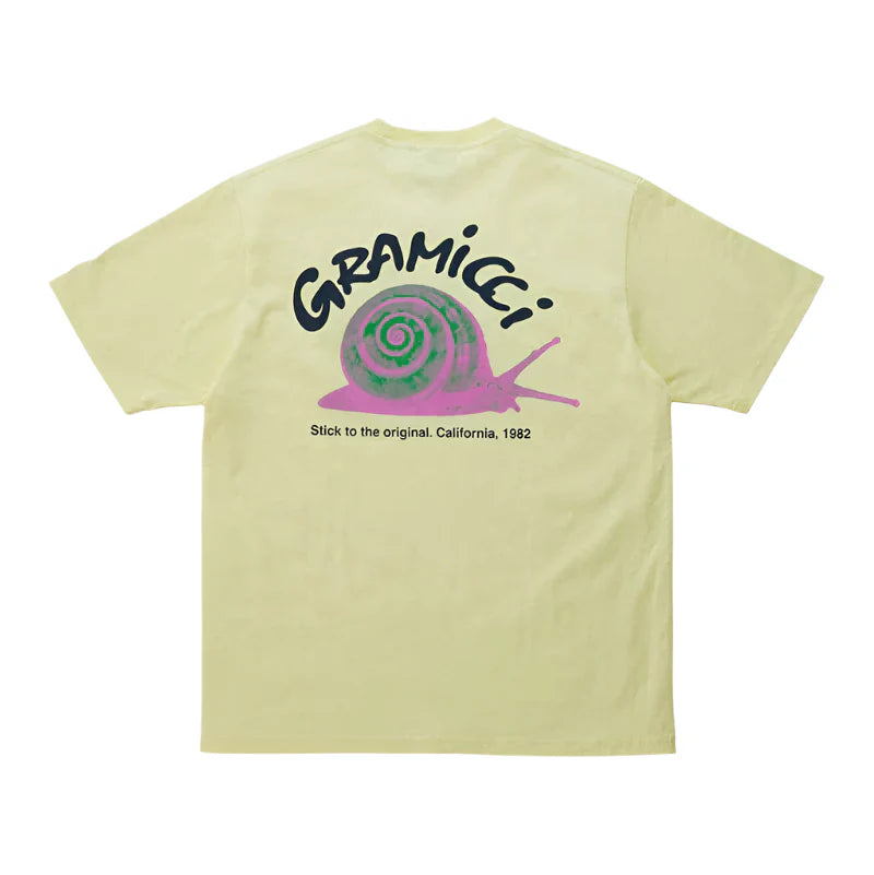 GRAMICCI SNAIL TEE LEMON