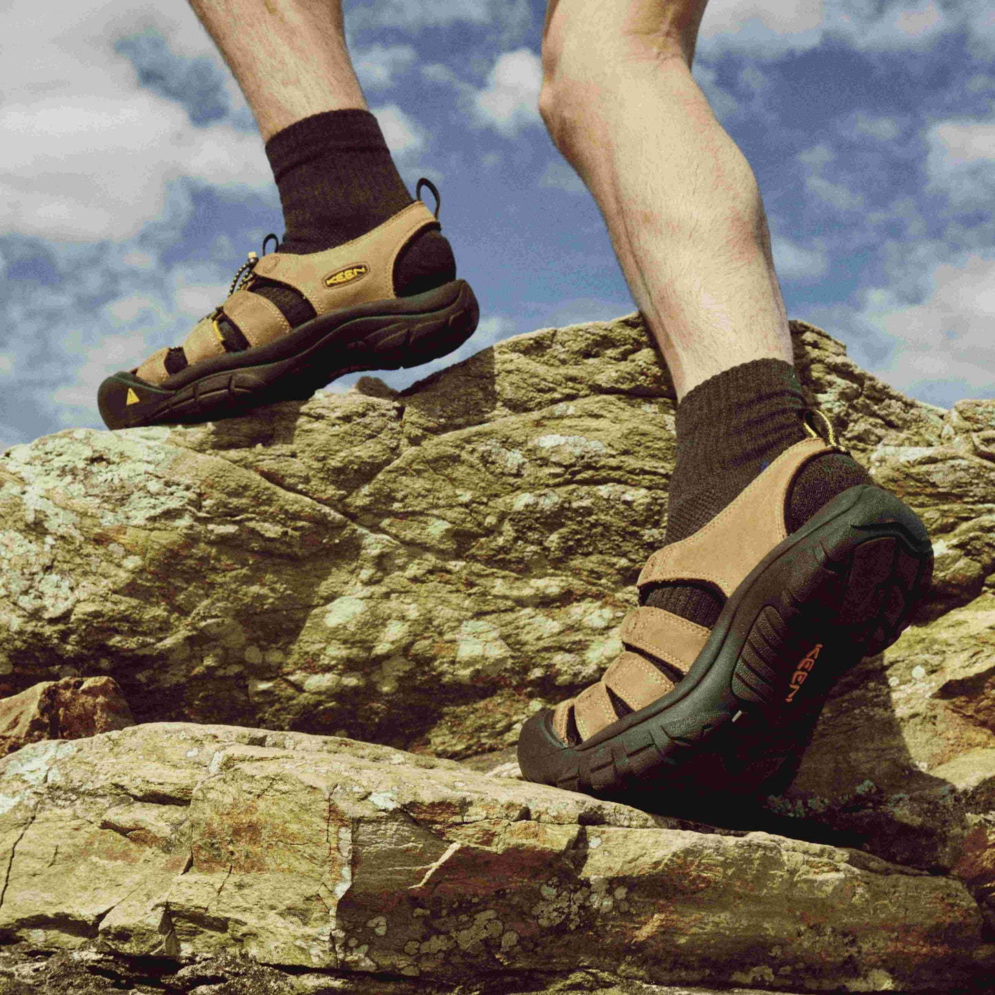 KEEN WA-SHI SOCKS QUARTER - NEW BLACK