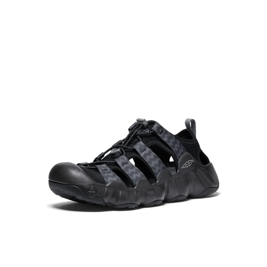 KEEN WOMEN'S HYPERPORT H2 SANDAL - BLACK/STEEL GREY