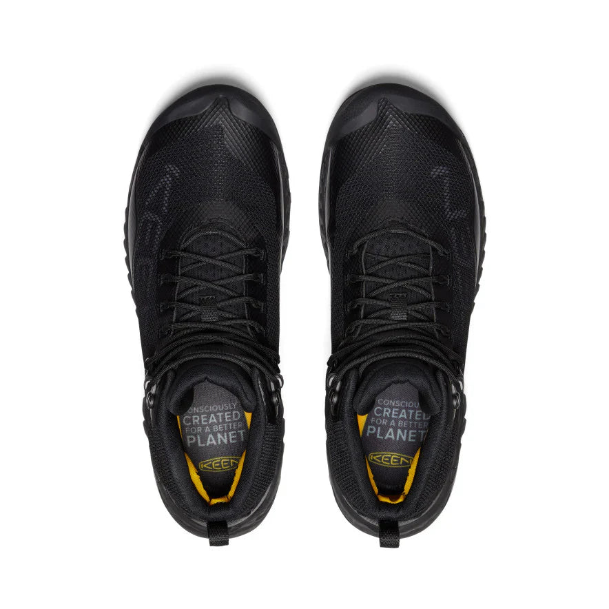 KEEN MEN'S NXIS EVO MID WP - TRIPLE BLACK