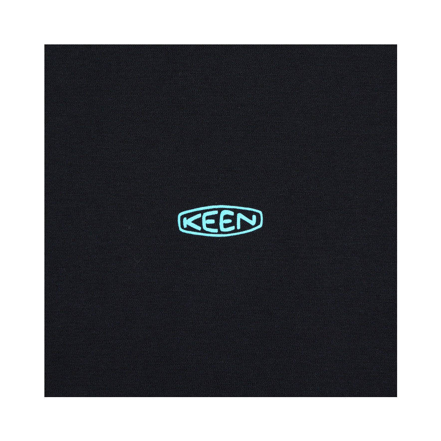 KEEN HARVEST PARK TEE BLACK