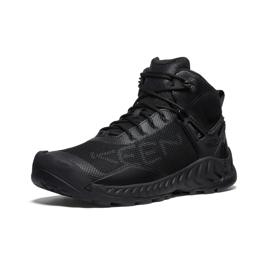 KEEN MEN'S NXIS EVO MID WP - TRIPLE BLACK