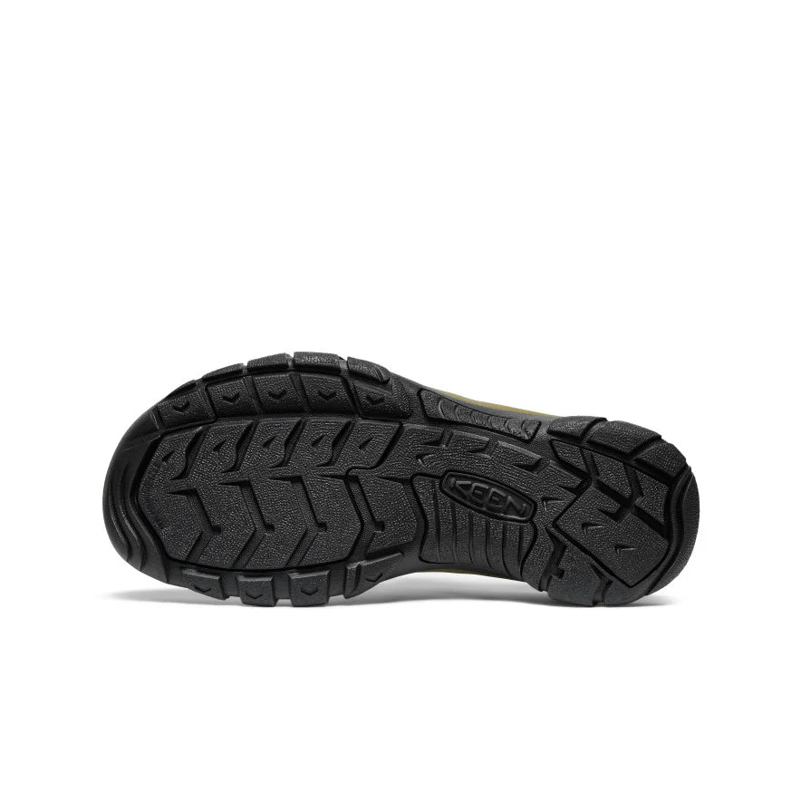 KEEN X ÉTUDES STUDIO MEN'S NEWPORT RETRO - BURNT OLIVE/BLACK