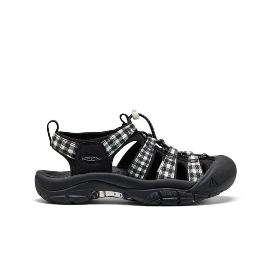 KEEN WOMEN'S NEWPORT RETRO - BLACK/GINGHAM