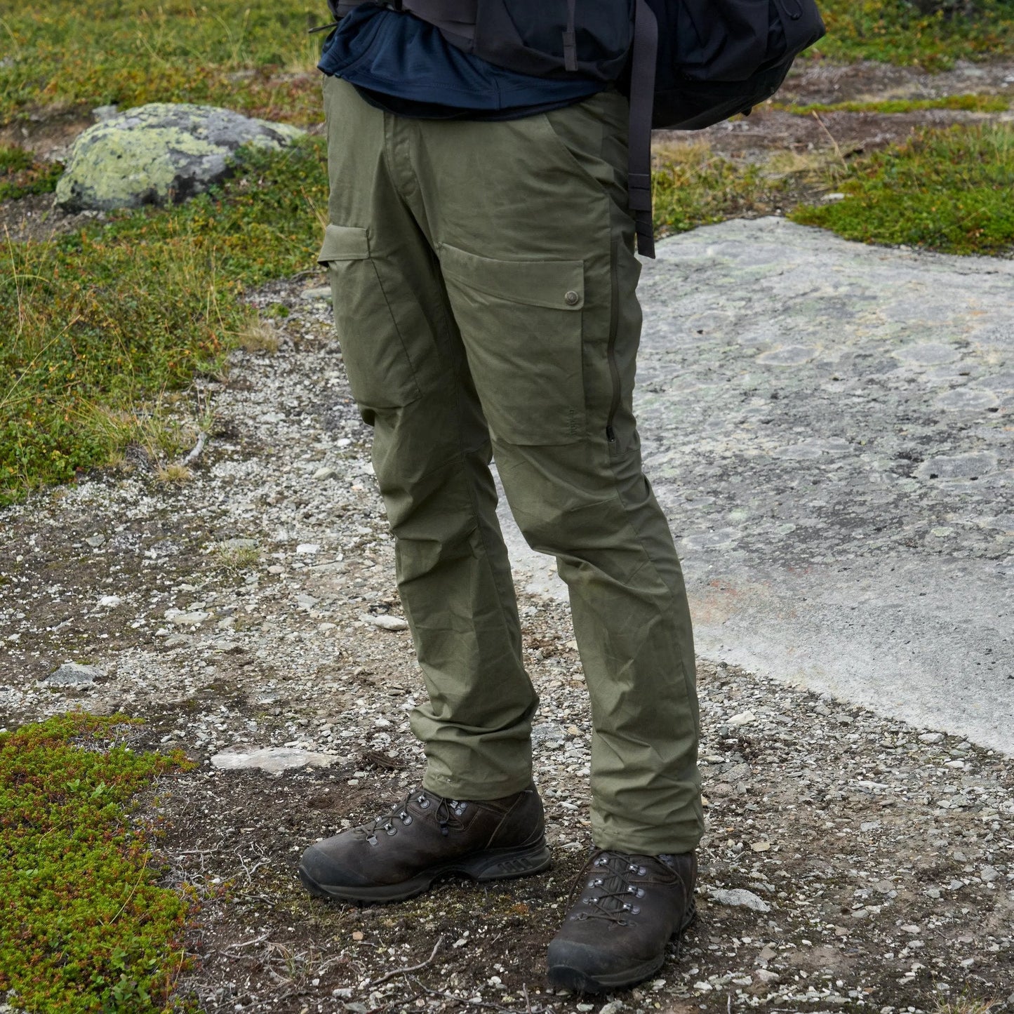 FJÄLLRÄVEN ABISKO HYBRID TRAIL TRS M - SUEDE BROWN
