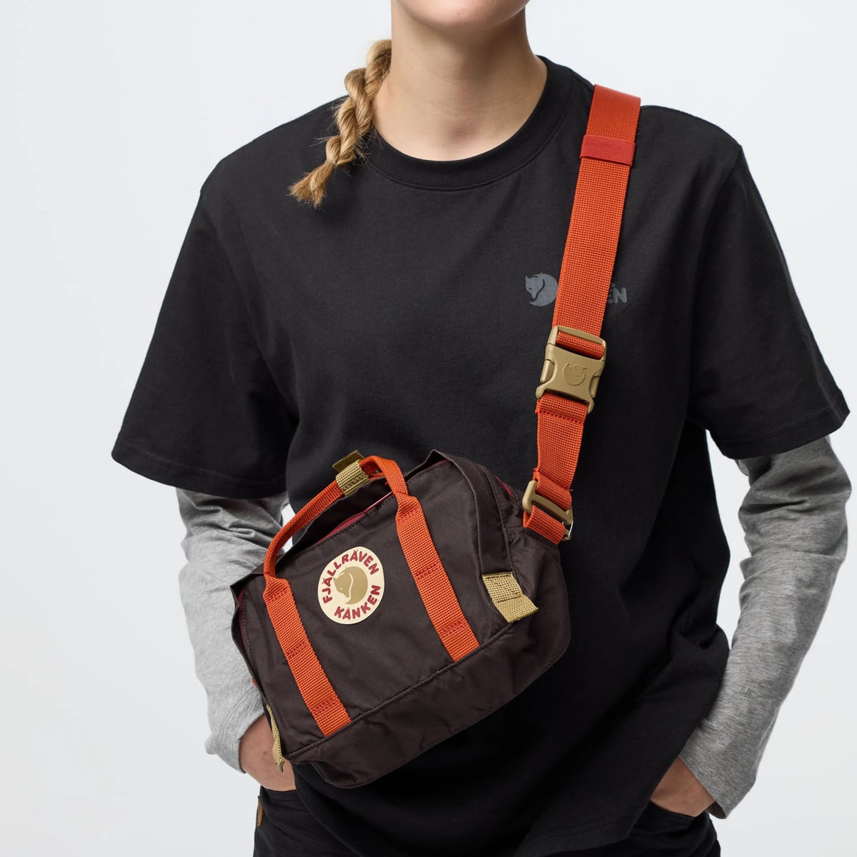 FJÄLLRÄVEN KÅNKEN KONCEPT CROSSBODY - FOSSIL FOLIAGE GREEN