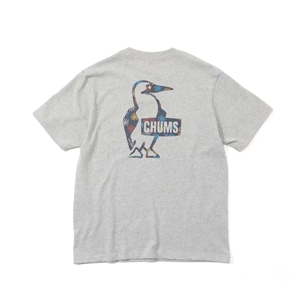 CHUMS LOGO BOOBY HANABI TSHIRT