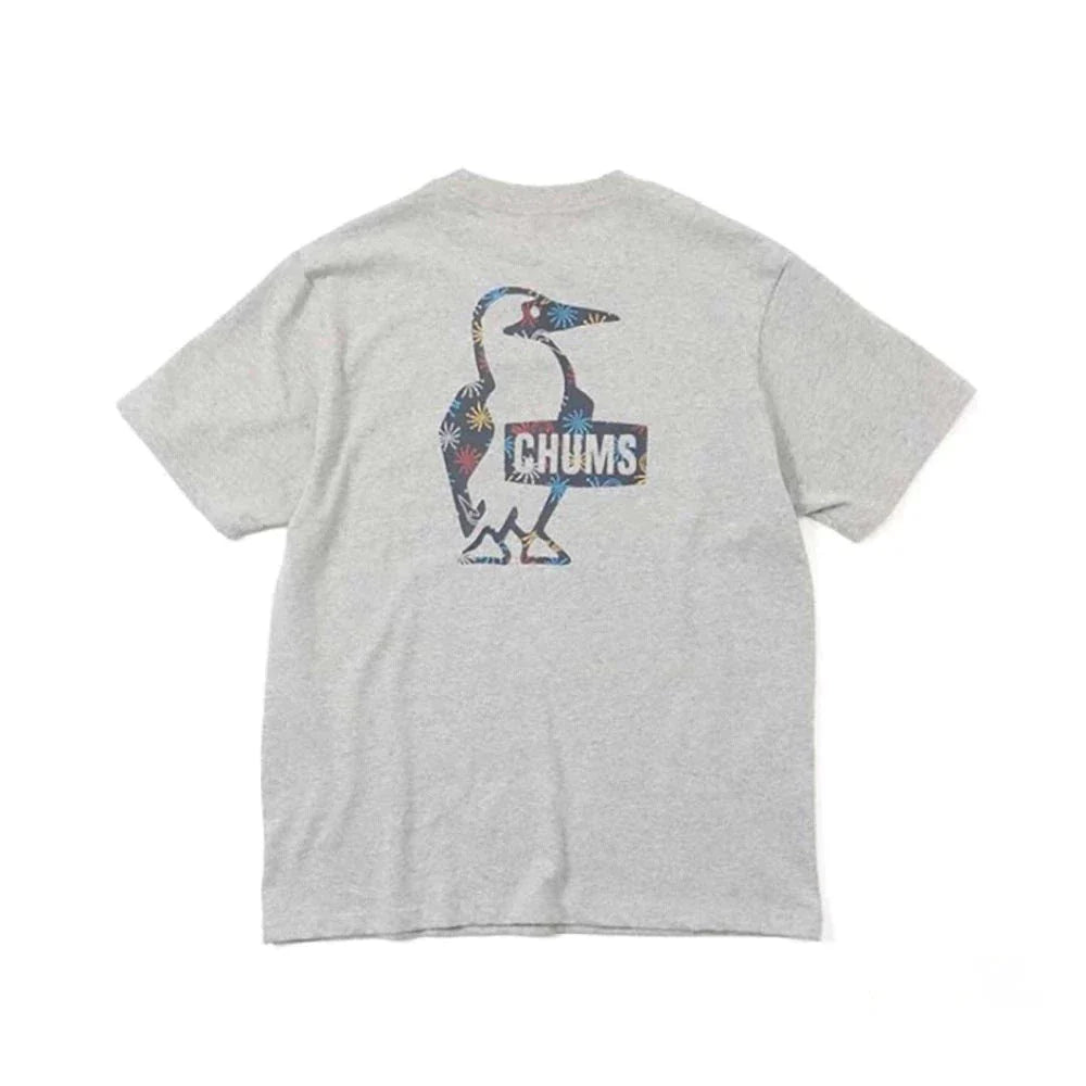 CHUMS LOGO BOOBY HANABI TSHIRT