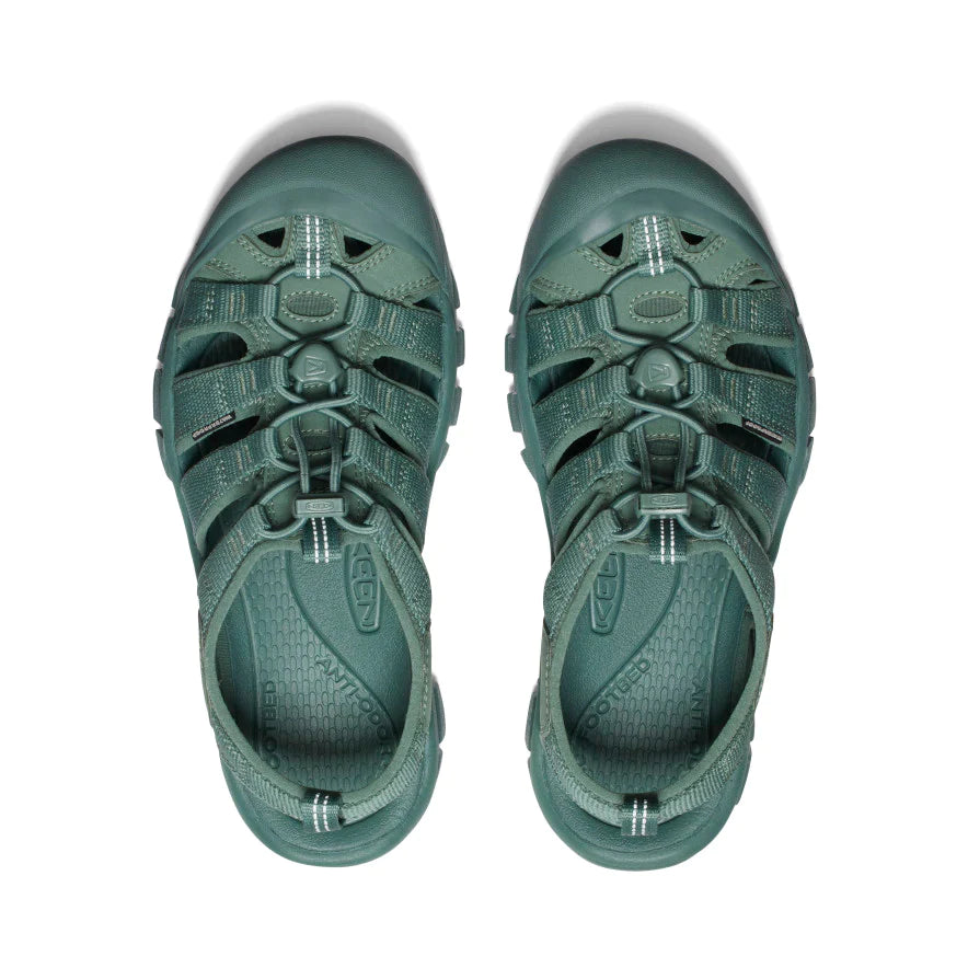 KEEN WOMEN'S NEWPORT H2 - MONOCHROME/DARK FOREST