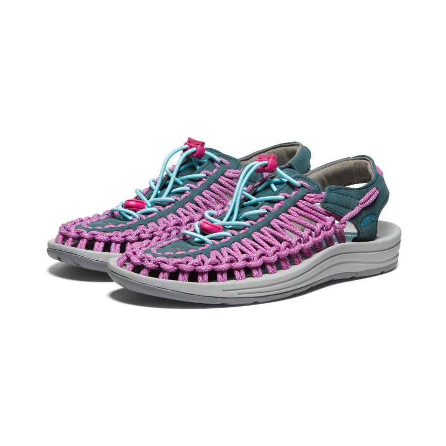 KEEN WOMEN'S UNEEK - SEA MOSS/FESTIVAL FUCHSIA