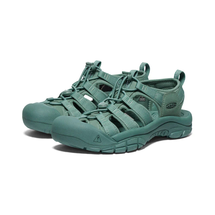 KEEN WOMEN'S NEWPORT H2 - MONOCHROME/DARK FOREST