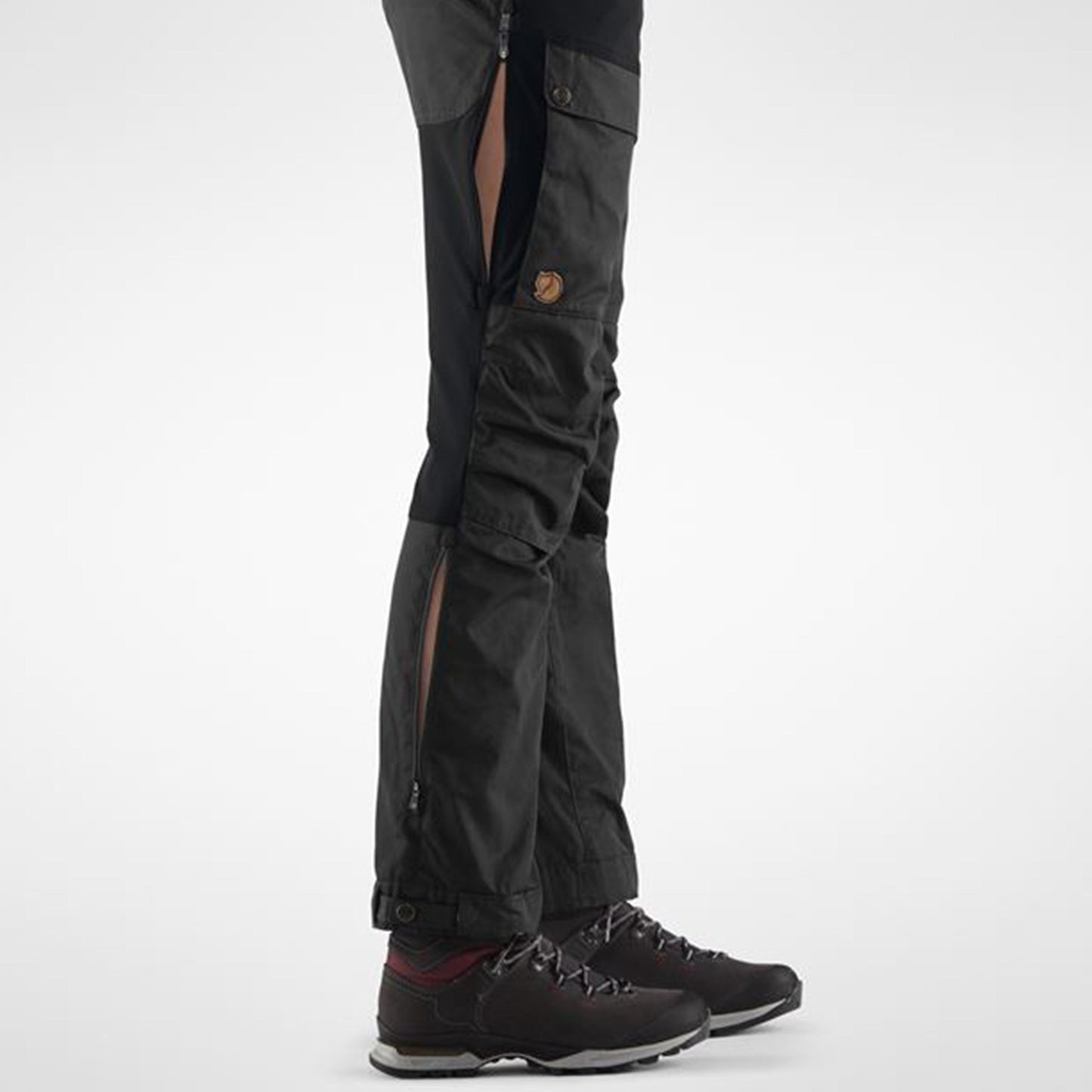 Black Keb Trousers Curved W Short
