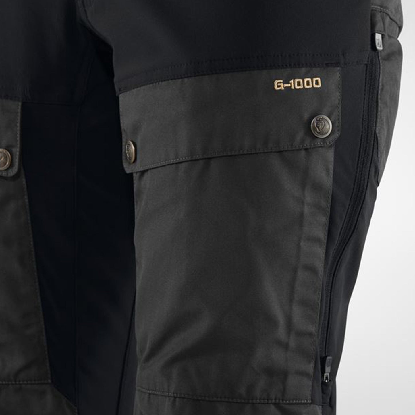 Black Keb Trousers Curved W Short