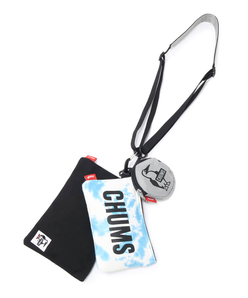 CHUMS 3P SHOULDER POUCH SWEAT NYLON