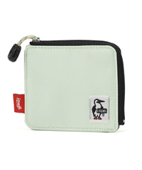CHUMS RECYCLE L-SHAPED ZIP WALLET - PASTEL GREEN