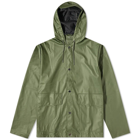 RAINS SHORT HOODED COAT