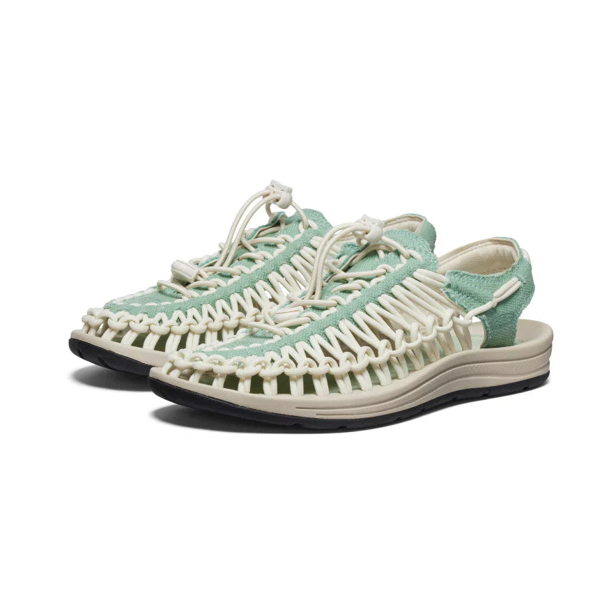 KEEN WOMEN'S UNEEK CANVAS - GRANITE GREEN/BIRCH