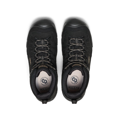 KEEN MEN'S TARGHEE IV MID WP - TRIPLE BLACK