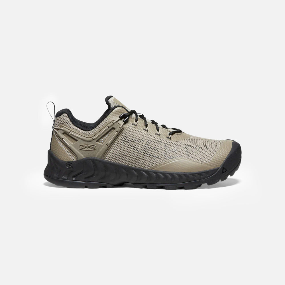 KEEN MEN'S NXIS EVO WP - PLAZA TAUPE/CITRONELLE