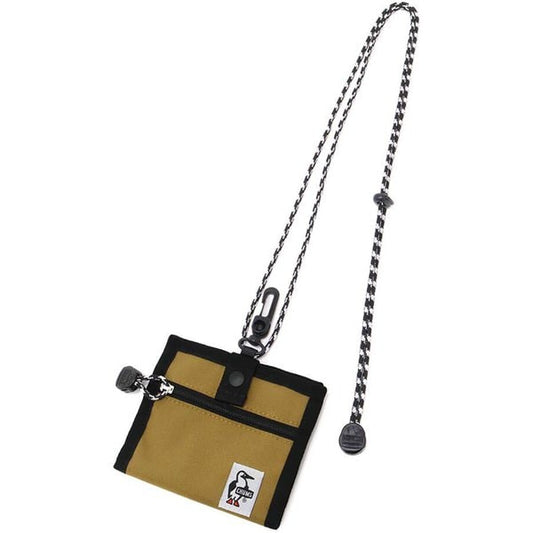 CHUMS RECYCLE ID CARD MONEY HOLDER - BROWN