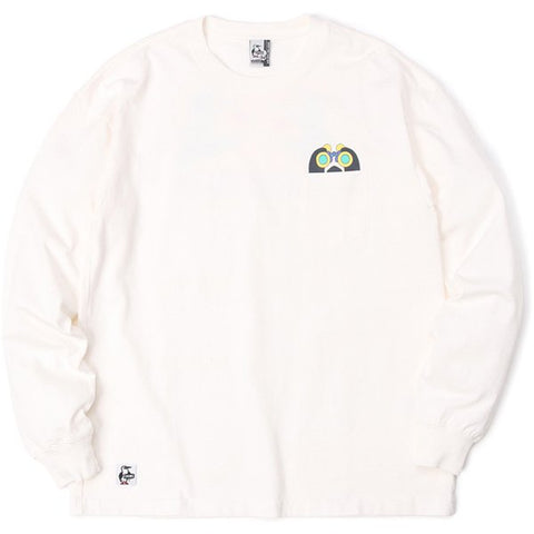 CHUMS SAYORI WADA OVERSIZED L/S I SEE YOU T-SHIRT