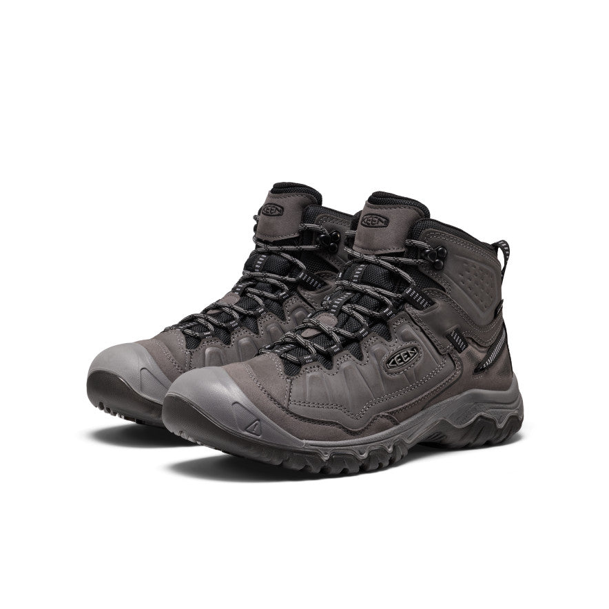 KEEN MEN'S TARGHEE IV MID WP - MAGNET/BLACK