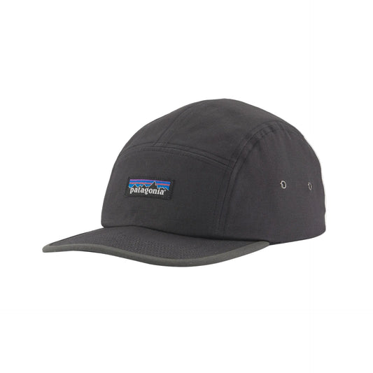 PATAGONIA P-6 LABEL MACLURE HAT - P-6 LABEL: INK BLACK