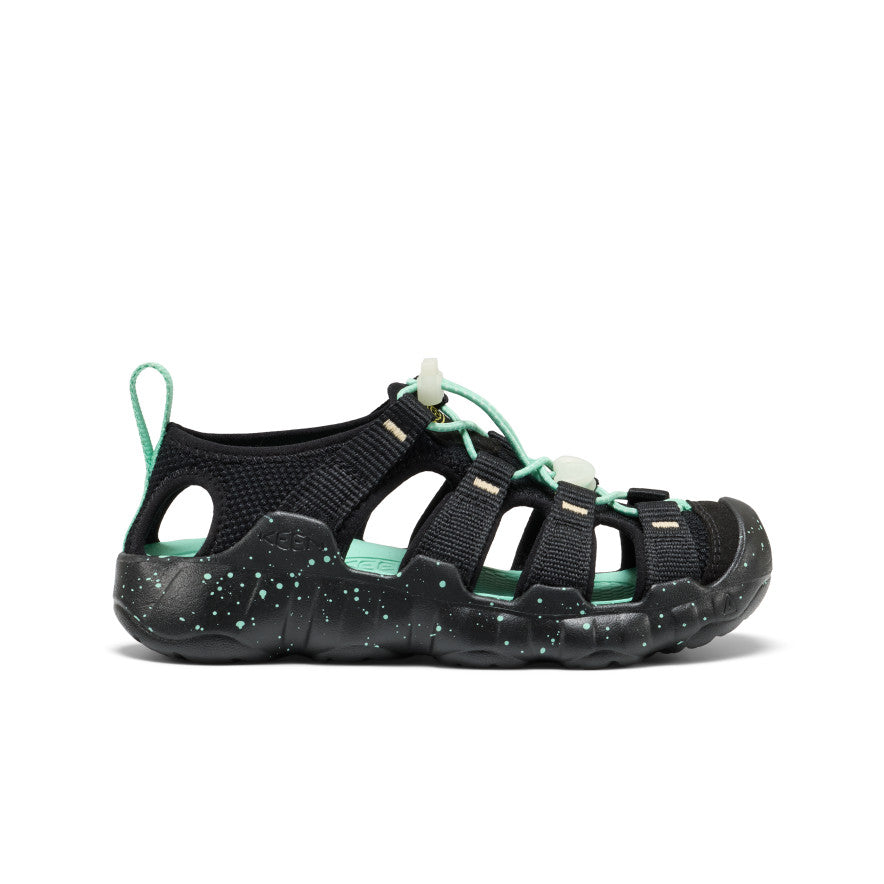 KEEN YOUTH HYPERPORT H2 SANDAL - BLACK STARDUST