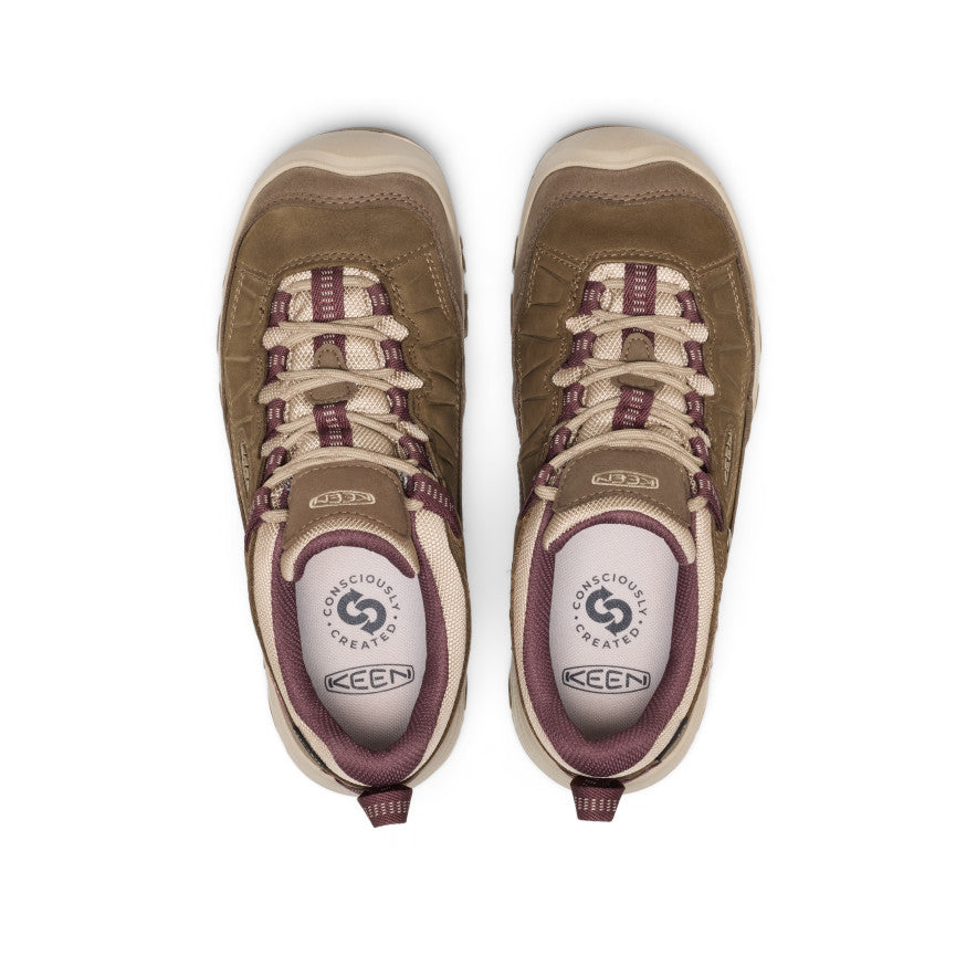 KEEN WOMEN'S TARGHEE IV WP - CANTEEN/HUCKLEBERRY