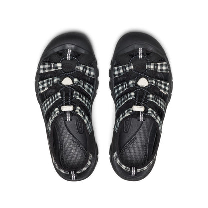 KEEN WOMEN'S NEWPORT RETRO - BLACK/GINGHAM