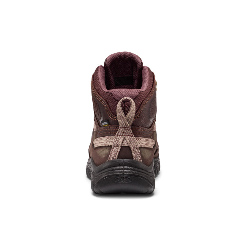 KEEN WOMEN'S TARGHEE IV WP - TUMBLED CHOCOLATE