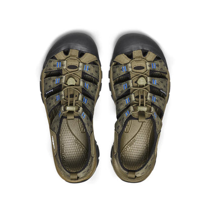 KEEN X ÉTUDES STUDIO MEN'S NEWPORT RETRO - BURNT OLIVE/BLACK
