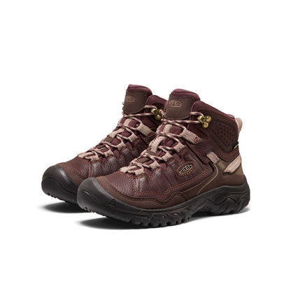 KEEN WOMEN'S TARGHEE IV WP - TUMBLED CHOCOLATE