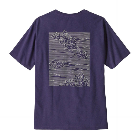PATAGONIA M'S STRATASPIRE RESPONSIBILI-TEE - PLUMMET PURPLE