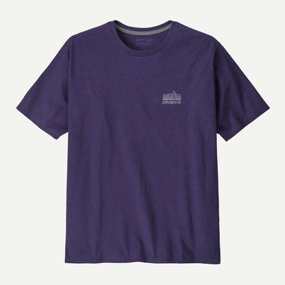 PATAGONIA M'S STRATASPIRE RESPONSIBILI-TEE - PLUMMET PURPLE