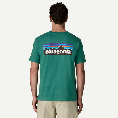PATAGONIA M'S P-6 LOGO T-SHIRT - UNDYED NATURAL