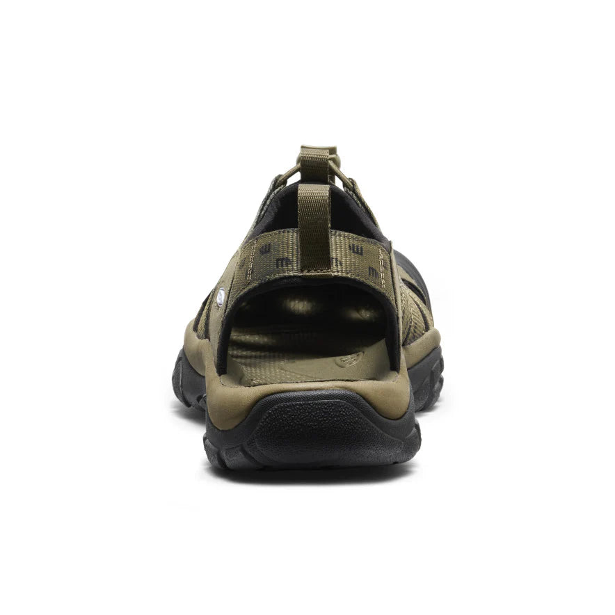 KEEN X ÉTUDES STUDIO MEN'S NEWPORT RETRO - BURNT OLIVE/BLACK
