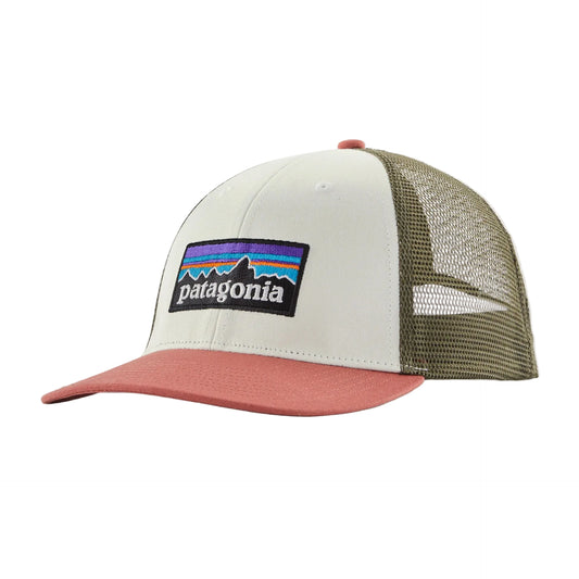 PATAGONIA P-6 LOGO LOPRO TRUCKER HAT - BIRCH WHITE