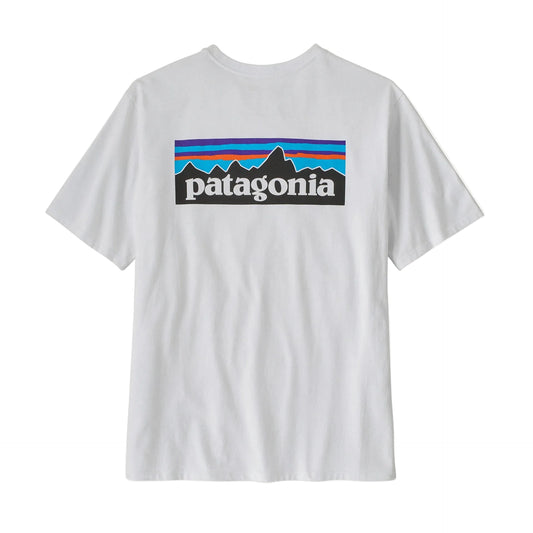 Jual Patagonia M'S P-6 Logo Responsibili-Tee - White Terbaru Dan Harga Termurah