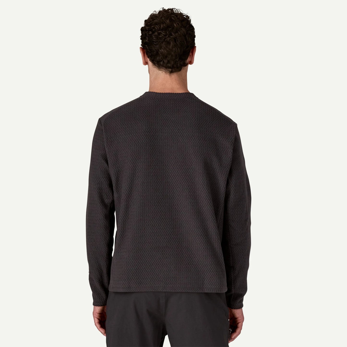 PATAGONIA M'S R1 AIR CREW - BLACK